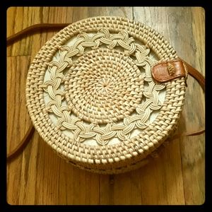 Rattan Summer Tote🏖